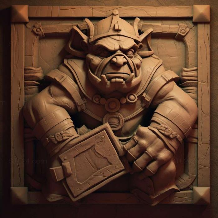 Games (Dungeon Keeper 4, GAMES_11252) 3D models for cnc